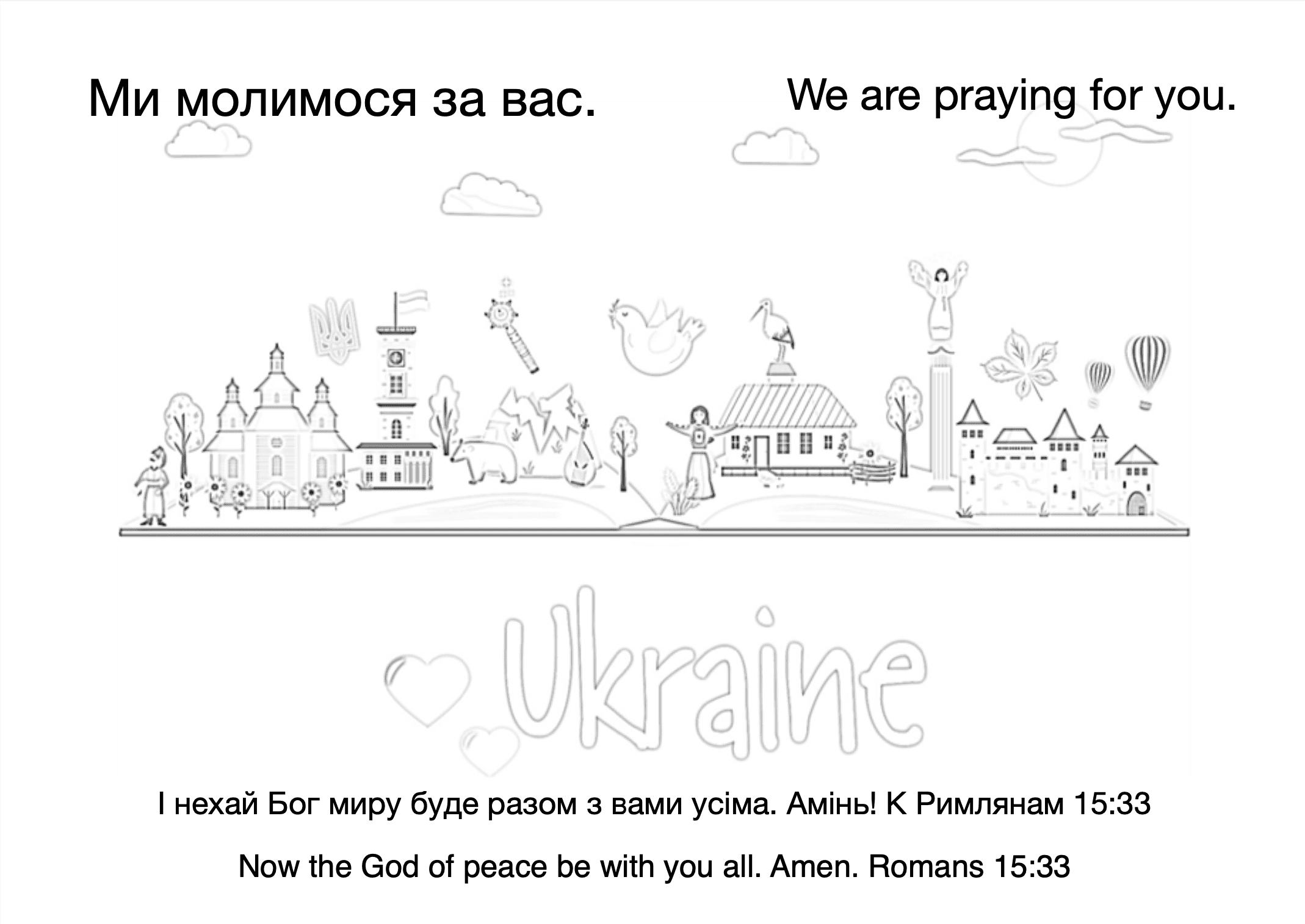 Praying for Ukraine 2