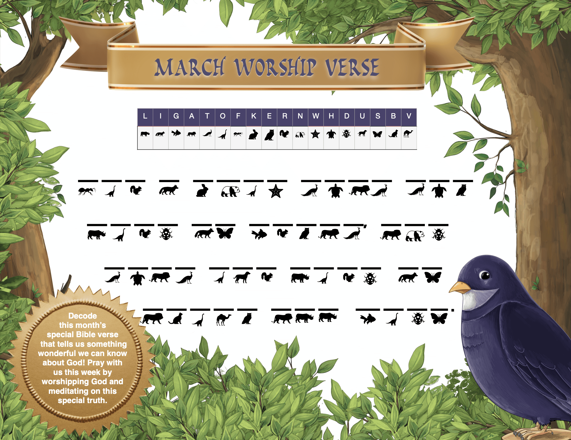 Worship Sheet - March